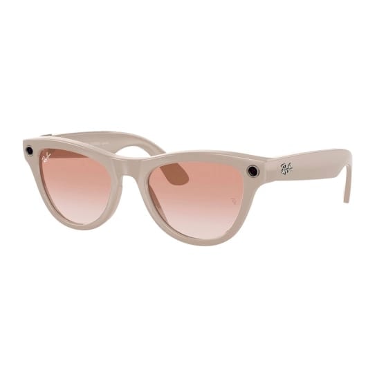 Смарт-окуляри Ray-Ban Meta Skyler - Chalky Gray Frame with Cinnamon Pink Gradient Lenses (RW4010 670013 52)