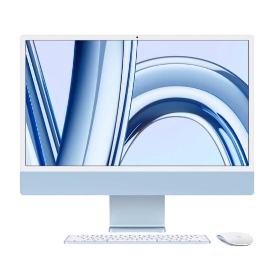 Б/У Моноблок Apple iMac 24 M3 Chip 8GB/256GB/8CPU/10GPU Blue 2023 (MQRQ3) (Відмінний)
