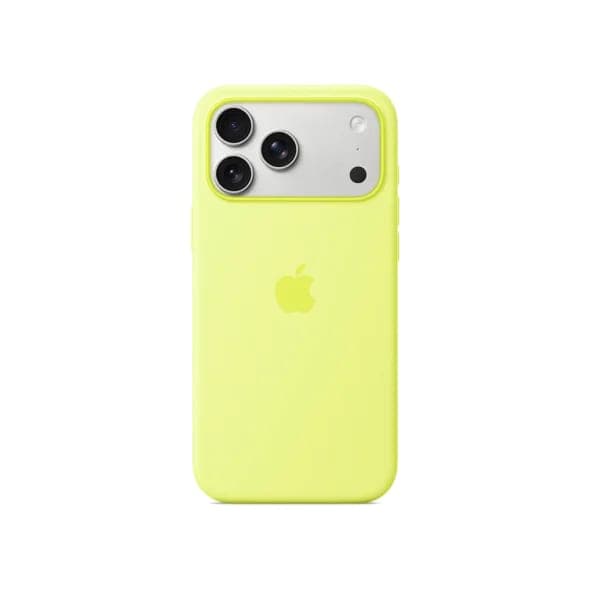 Чохол для смартфона Apple iPhone 17 Pro Max Silicone Case with MagSafe – Neon Yellow (MGFM4)