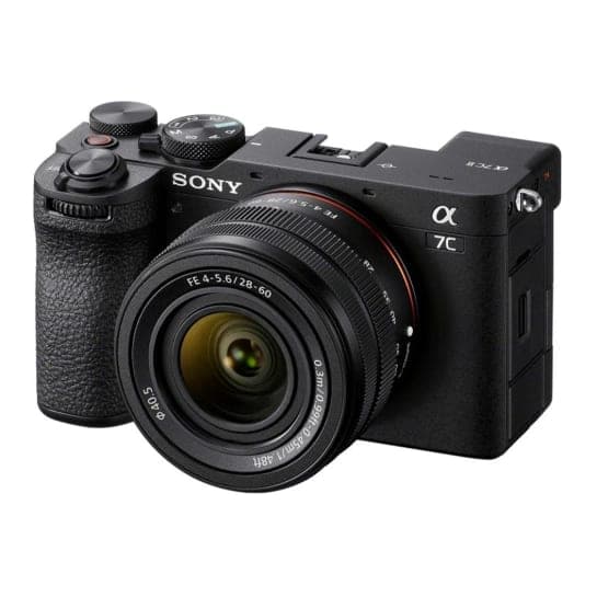Фотоапарат із змінним об'єктивом Sony Alpha a7C II + 28-60 mm Black (ILCE7CM2LB)