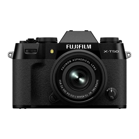 Фотоапарат зі змінним об'єктивом Fujifilm X-T50 Kit 15-45mm f/3.5-5.6 Black (16828741)