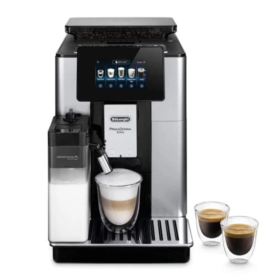 Кофемашина автоматична DeLonghi ECAM 612.55 SB PrimaDonna Soul