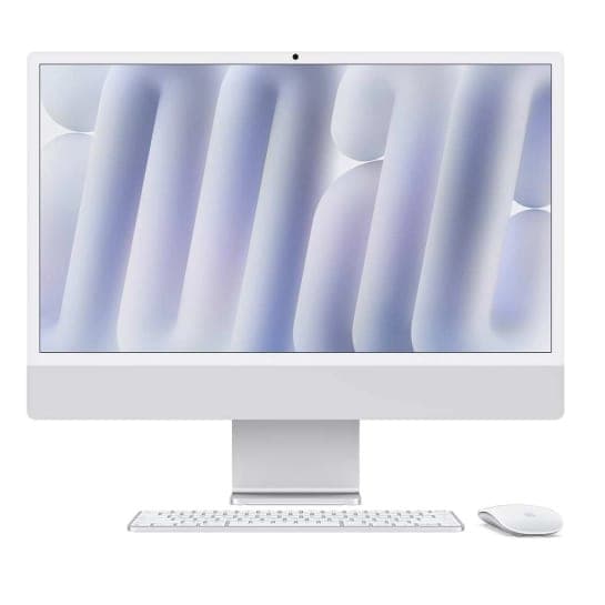 Моноблок Apple iMac 24''; M4 10CPU/10GPU 16GB/256GB Silver (MWUU3UA/A) 2024