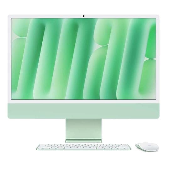 Моноблок Apple iMac 24'' M4 10CPU/10GPU 16GB/512GB Green (MWV03UA/A) 2024