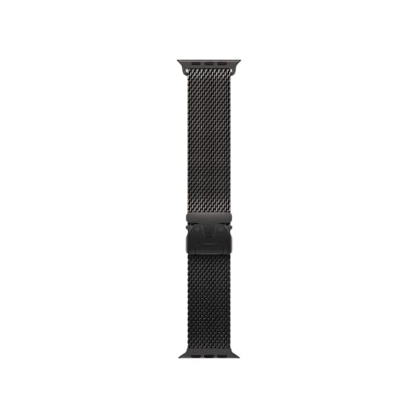 Ремінець Apple Milanese Loop Black Titanium для Watch 44/45/46/49mm - Large (MXKH3)