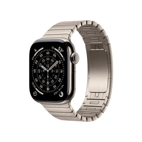 Смарт-годинник Apple Watch Series 11 GPS + Cellular 42mm Natural Tit. Case w. Natural Link Bracelet (MF9H4+MXMA3)