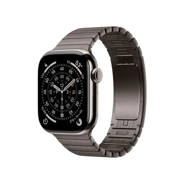 Смарт-годинник Apple Watch Series 11 GPS + Cellular 42mm Natural Tit. Case w. Slate Link Bracelet (MF9H4+MXMD3)