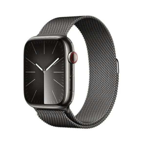 Смарт-годинник Apple Watch Series 9 GPS + Cellular 41mm Graphite S. Steel Case w. Graphite Milanese Loop (MRJA3)