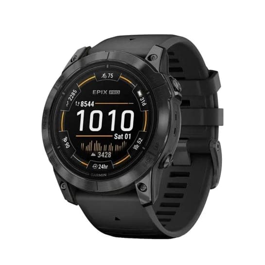 Смарт-годинник Garmin Epix Pro Gen 2 Standard Edition 51mm Slate Gray with Black Band (010-02804-20/21)