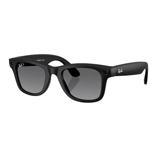 Смарт-окуляри Ray-Ban Meta Wayfarer Gen 2 Large - Matte Black Frame with Gradient Graphite Lenses (RW4012 601ST3 53-22)