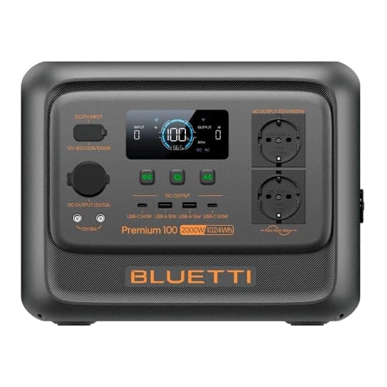 Зарядна станція Bluetti Premium 100 V2 2000W (1024 Вт/ч)